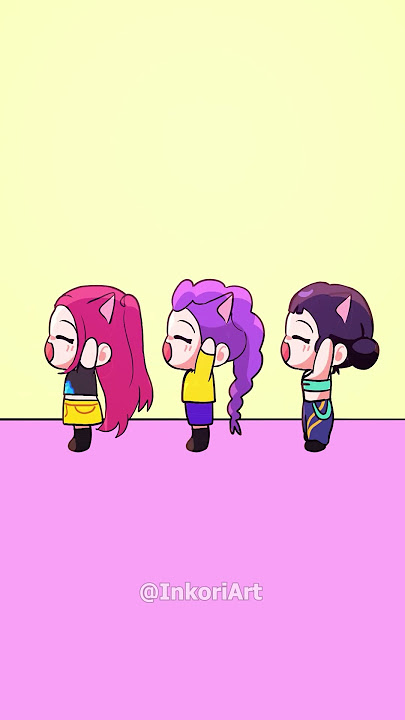 RAPAPAPAPA 💖Kpop Demon Hunters - The cute girls of HUNTR/X