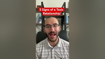 5 Signs You are in a TOXIC Relationship