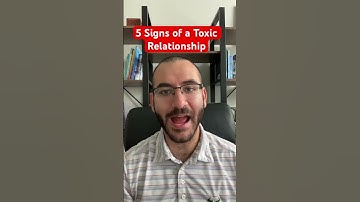 5 Signs You are in a TOXIC Relationship