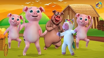 Chú Heo Đốm Vàng - Đàn Heo Con - Nhạc Thiếu Nhi Remix