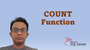 How to Write COUNT Function in SQL Server