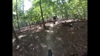 New Quarter Park mountain bike trail clip 1