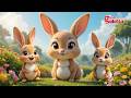 Canción del Pequeño Conejito - Little Little Bunny Song | Nursery Rhymes for Kids | Galatta Kids