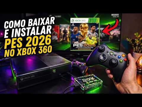 como baixar Pes 2026 Copa do mundo para xbox 360 com RGH - aurora xploit 2026
