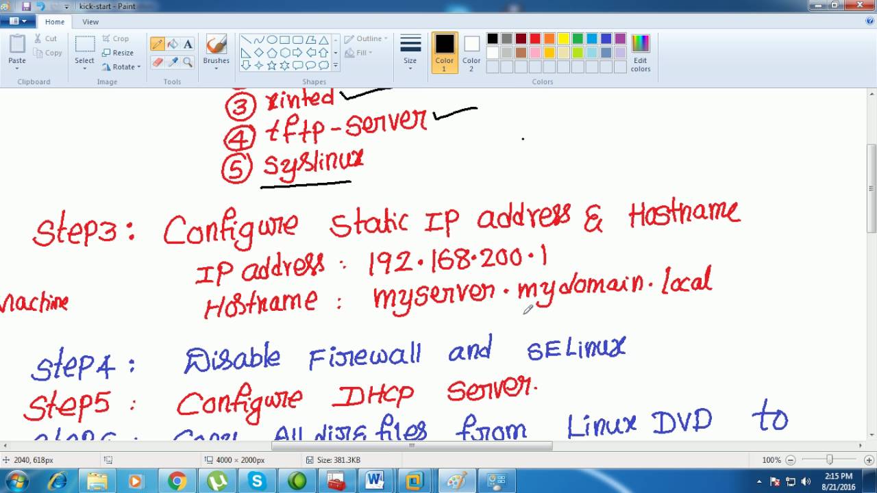 kick start or PXE Boot Server - YouTube
