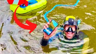 Scuba Diving in Amsterdam's Canals! (Lost iPhone Found)