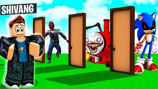 ROBLOX DON'T CHOOSE THE WRONG DOOR  !!