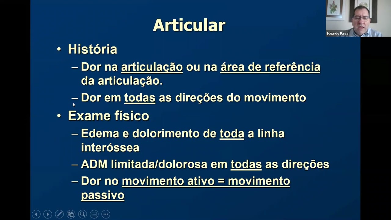 Introdução à Disciplina de Reumatologia