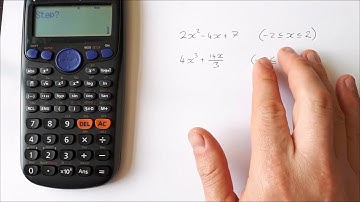 How to get a Table of Functions on a Casio FX 83GT PLUS
