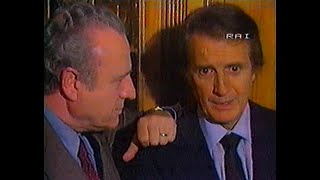 RARE! Franco Corelli & Giangiacomo Guelfi TV interview RAI '80s (English subtitles)