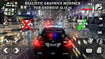 GTA 6 GRAPHICS FOR GTA SA ANDROID | GTA SA REALISTIC GRAPHIC MOD ANDROID | Technical Yash