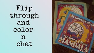 flip through and color n chat
