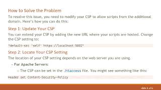 Famous Resolving the Refused to Evaluate a String as JavaScript Error in Your Web Application Wealth