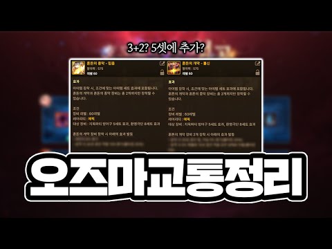 【<strong>던파M</strong>】 말 그대로 혼란스러운 신규 오즈마 종결 장비 혼돈의 종막 &amp;<strong>amp</strong>; 개막 교통정리 및 방향성