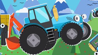 Синий трактор и его друзья на канале MISTER МАШИНКИН - Мультфильмы Для Детей