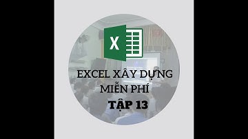 Học Excel Kết cấu Xây dựng miễn phí | Tập 13 | Bảng tính tổ hợp nội lực khung phẳng BTCT