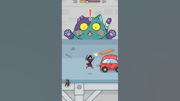 Zombie cat escape Hide and seek ninja failed #trending #games #viralshorts #hideandseek #asmr