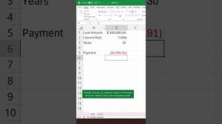 Mortgage Payment Calculator in Excel or Google Sheets