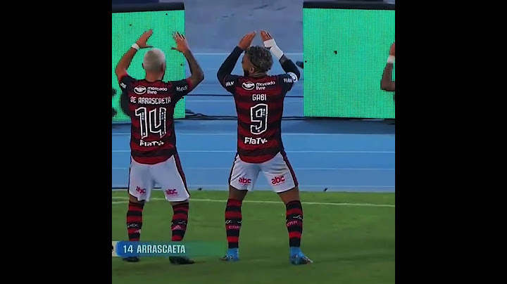 Arrascaeta e gabigol dançando