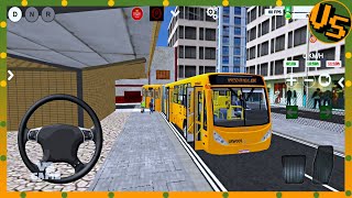 Articulated Bus Simulator Drive - BusBrasil Simulador Android Gameplay screenshot 3