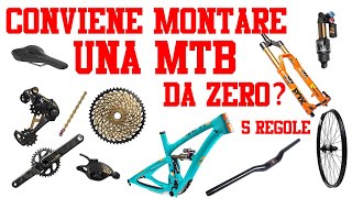 Come costruire una MTB: montare una bici da zero | Sardabike MTB