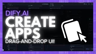 Dify AI: Create Apps/Software in Minutes With a DragandDrop UI!