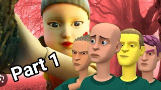 Classic Caillou Goes To Squid Game Part 1/4