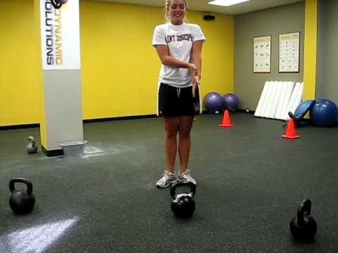 24kg Kettlebell Split Snatch
