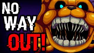 How I Beat FNAF Into the Pits HARDEST Mode... (Nightmare 3 Stars Ending)