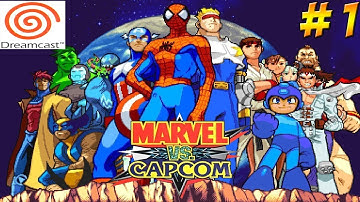 Dreamcast Belated Birthday! Marvel vs Capcom 1 Part 1 - YoVideogames