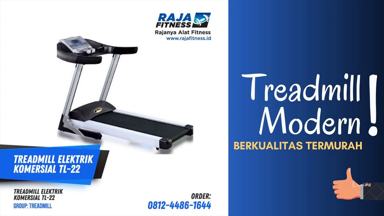 DISTRIBUTOR TREADMILL ELEKTRIK MANUAL  MODERN TERMURAH  di Waru Hub 081244861644