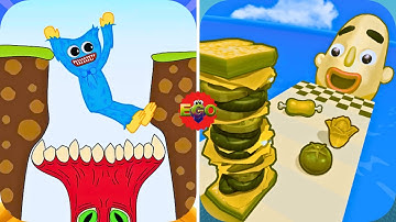 Sandwich Runner Vs. Huggy Story - Max Gameplay Walkthrough | Epic Gamer’s Odyssey #1082