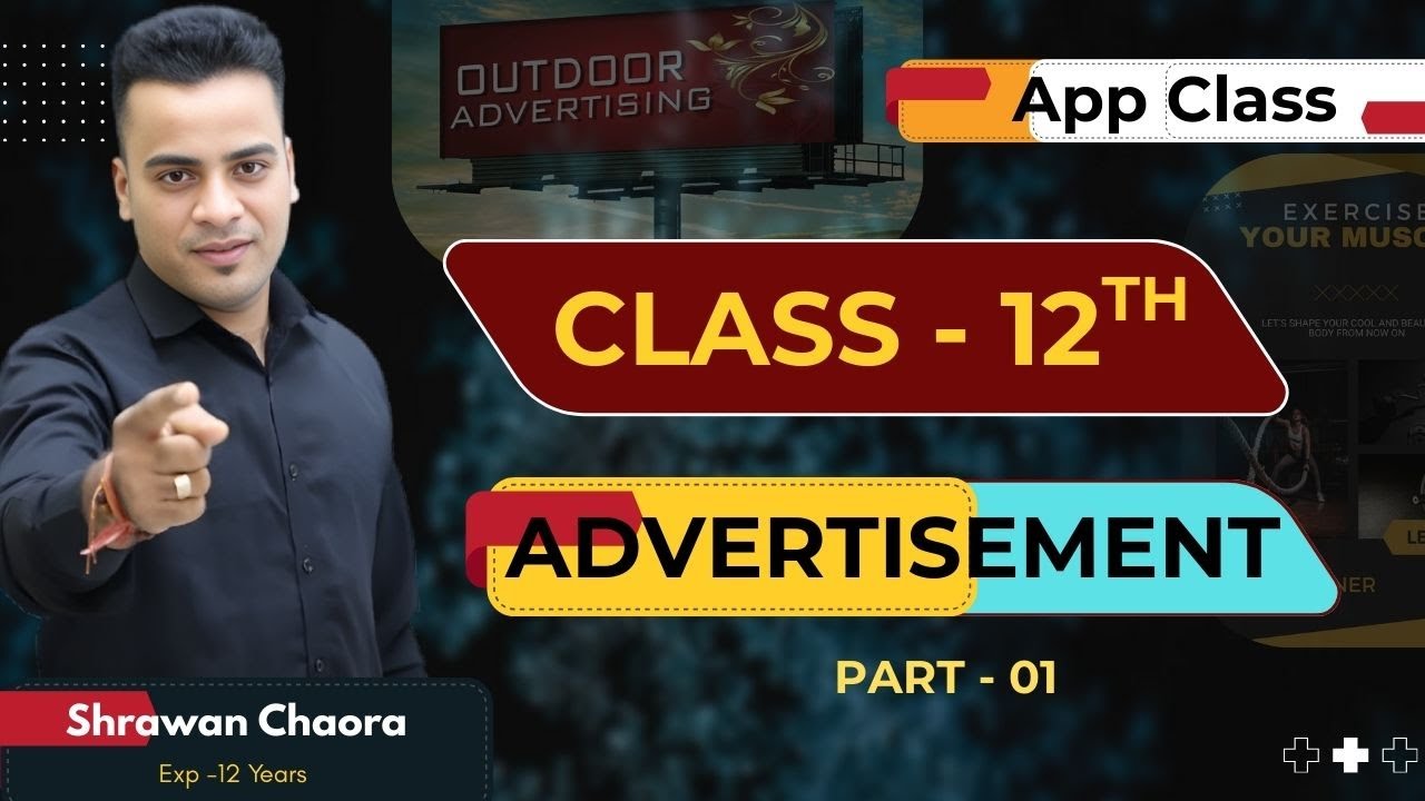 Advertisement Writing | Class - 12 English | Class | By Shrawan Chaora | Short Composition