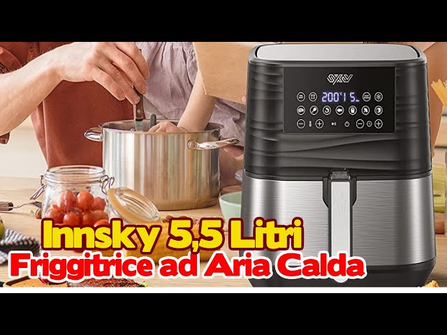 It's time to fry your fryer with a new Innsky 5,5 Litri Friggitrice ad Aria  Calda 