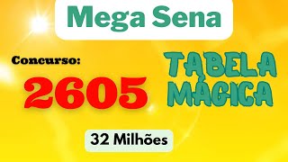 Canal Premiado - Mega Sena 2605