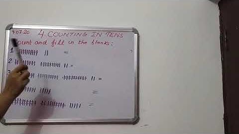 Class 2||Chapter 4||Maths||Ncert||Counting in tens||