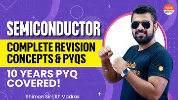 Semiconductor Electronics: Materials, Devices & Simple Circuits Tamil | Concepts & 10 Years PYQs