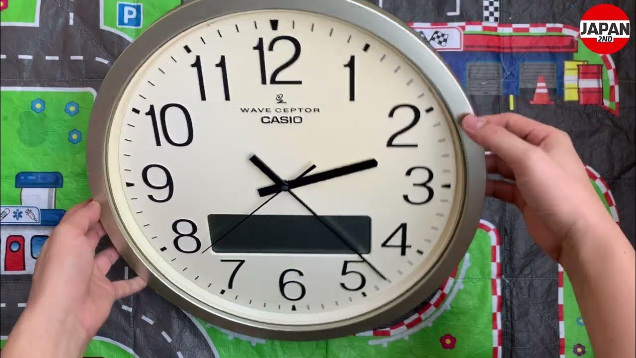 カシオ CASIO Wave Ceptor IC410J 壁掛け電波時計ウェーブセプター YouTube