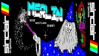 MERLIN (1988) Walkthrough, ZX Spectrum - YouTube