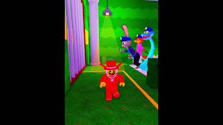 ZOOTOPIA POLICE FAMILY PRISON RUN ESCAPE! (Obby) #roblox #scaryobby #obby
