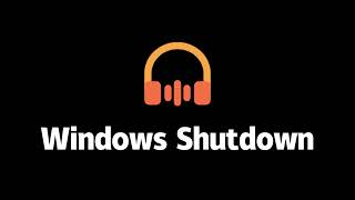 3 different periods on the computer windows shutdown sound effects