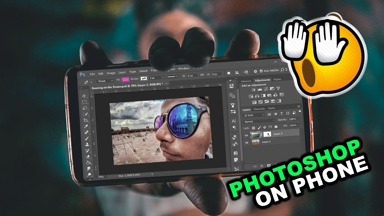 Adobe Photoshop On Your Phone (in Hindi)