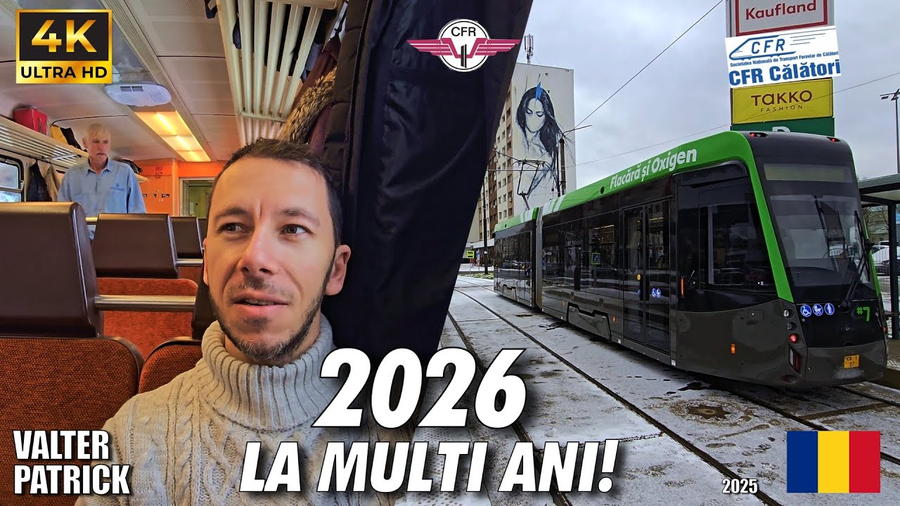 La multi ani 2026 | Tramvaiele din Resita, orasul in zapada si concluziile anului 2025