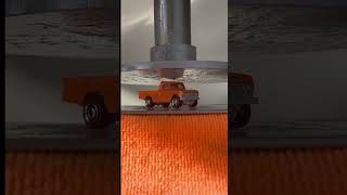 Details Crushing a Japanese Toyota Datsun Truck #shorts #crush #destroy #matchbox #hotwheels #toyota #toys Update