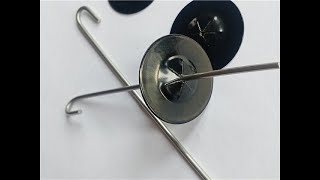 Stainless Steel Or Aluminium Solar Panel Mesh Clips With Black Coated Self Locking Washers