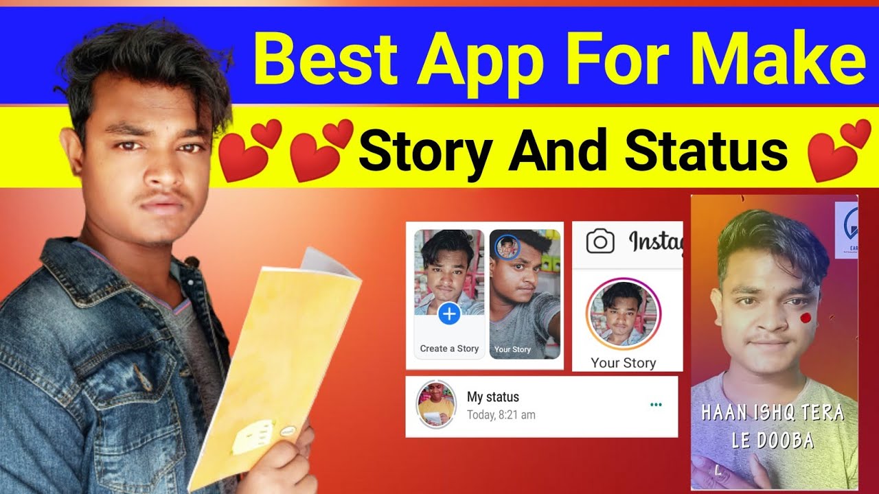 Best App For Make Status For Facebook Status , WhatsApp Status