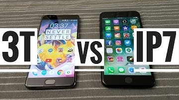 OnePlus 3T vs iPhone 7 Plus - Comparison! (4K)