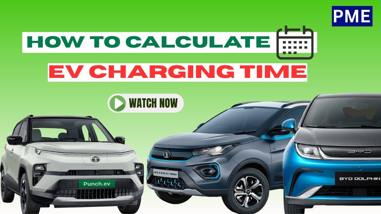 ⏱️ How to Calculate EV Charging Time — Watch This! 🧮 Understand slow vs ...