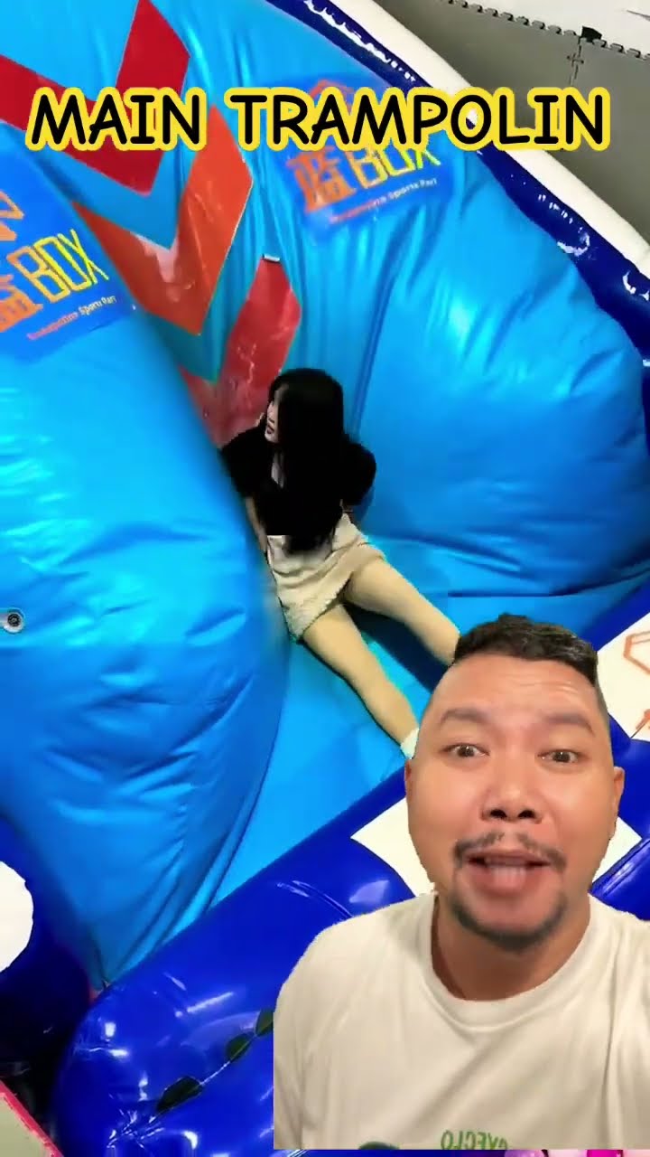 MAIN TRAMPOLIN TAPI GAK BISA LOMPAT!!!?? #funny #trampoline #sports #trampolinpark #fun