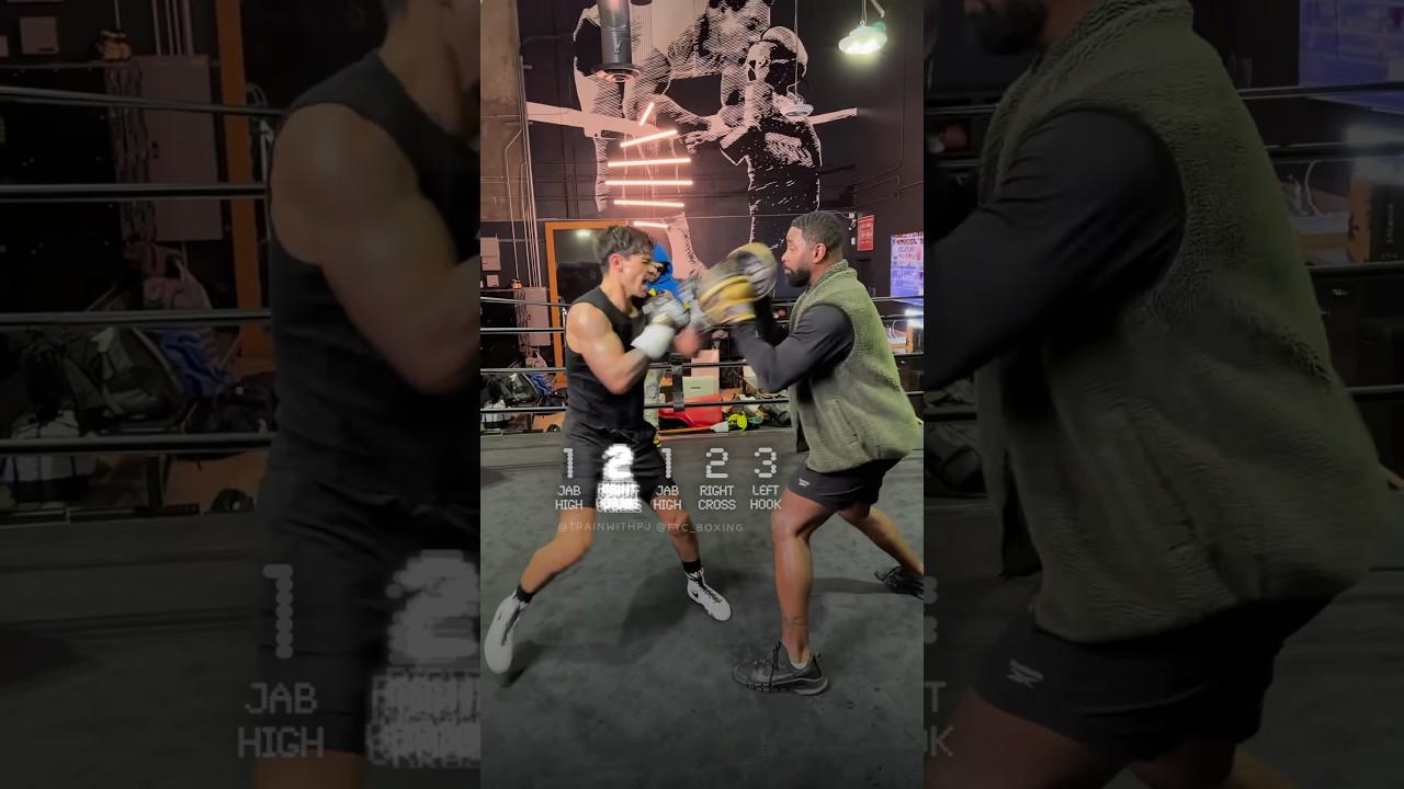 Ryan Garcia & David Benavidez UNLEASH 5-Punch Boxing Combo